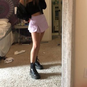 Purple athletic tennis/golf skirt